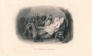Laatste momenten van de tsaar, c1857 door Herbert Bourne