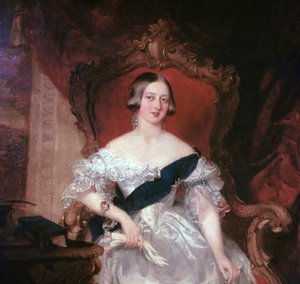 Portret van Koningin Victoria, 1841