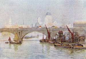 Zuidkant van de Waterloo-brug