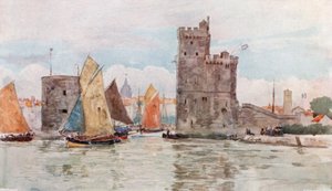 Ingang van de haven, La Rochelle
