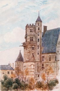 Het huis van Jacques Coeur, Bourges door Herbert Menzies Marshall