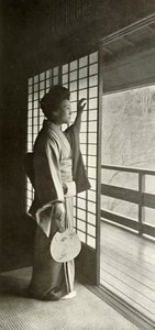 Een studie bij de Shoji, 1910