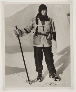 Kapitein Scott (1868-1912) tijdens de Terra Nova-expeditie (1910-13) naar de Zuidpool