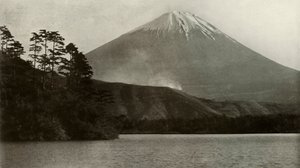 Fuji vanuit Nishi-No-Umi, 1910