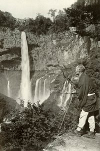 Kegon-No-Taki, 1910 door Herbert Ponting