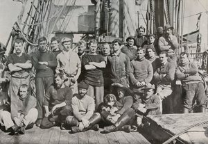 De bemanning van de Terra Nova door Herbert Ponting