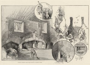 De grote vleeskeuken van kardinaal Wolsey in Hampton Court