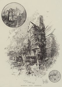Moreton Hall, Cheshire door Herbert Railton