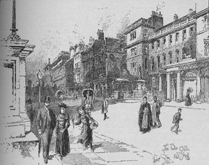 Ministerie van Oorlog, Pall Mall, ca. 1890