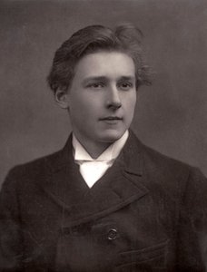 Edward Gordon Craig, ca. 1890 (foto) door Herbert Rose Barraud