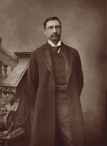 Portret van de schrijver Sir Henry Rider Haggard door Herbert Rose Barraud