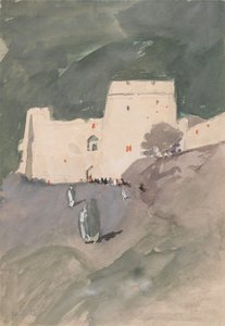 Een Moorse citadel door Hercules Brabazon Brabazon