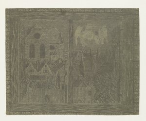 Uitzicht door het raam van Segers