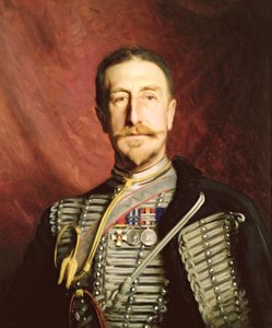 Kolonel Frederick Richard Thomas Trench-Gascoigne DSO door Herman Gustave Herkomer