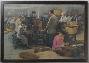 De eerste sigarenmachine in Nederland