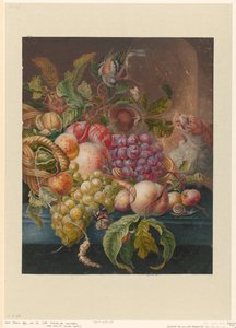 Fruitstilleven door Herman Henstenburgh (possibly)