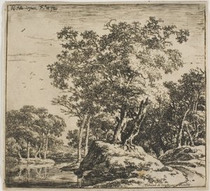 Landschap, uit reeks landschappen