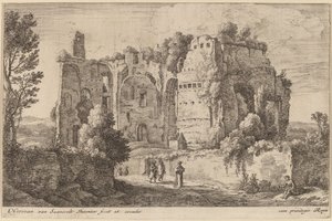 Landschap met de kardinaal