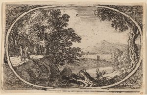 De stronk bij de rivier door Herman van Swanevelt