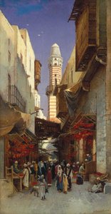 Een Egyptische bazaar