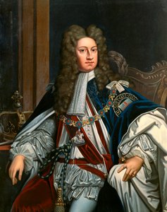 Portret van koning Karel I naar het origineel van Godfrey Kneller