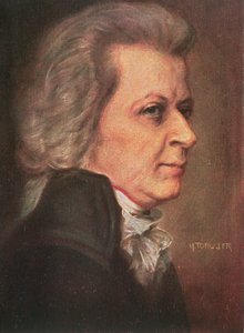 Wolfgang Amadeus Mozart (1756-91) door Hermann Torggler