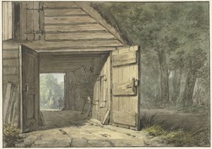 Stal van de herberg de Geleerde Man te Bennebroek