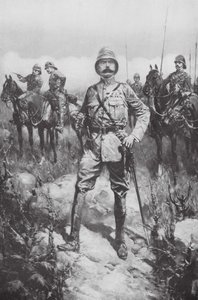 Lord Kitchener op de Veldt door Hermanus Willem (after) Koekkoek