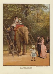Een zomervakantie door Heywood Hardy