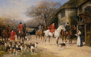 De Beugelbeker door Heywood Hardy