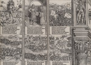 De verloving van Maria van Bourgondië, Jonge Maximiliaan, De strijd om de Bourgondische opvolging, 1515 door Hieronymus Andreae