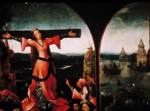 St. Liberata Drieluik (detail)