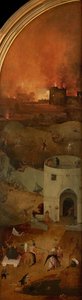 Het Laatste Oordeel Drieluik, rechterpaneel, ca. 1490-1510 door Hieronymus Bosch