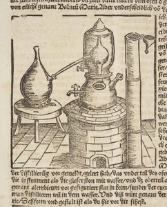 Das Buch zu Distillieren door Hieronymus Brunschwig