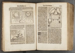 Das Buch zu Distillieren door Hieronymus Brunschwig