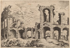 Tweede Uitzicht op het Colosseum
