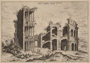 Het Septizonium en het Colosseum