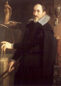 Portret van een Beeldhouwer in zijn Atelier