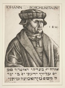 Portret van Johann Böschenstein