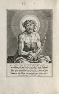Ecce Homo door Hieronymus Wierix