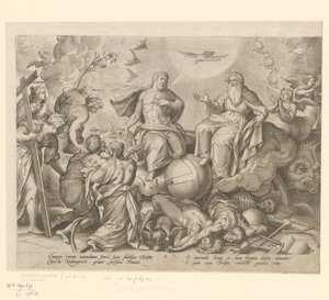 Laatste Oordeel door Hieronymus Wierix