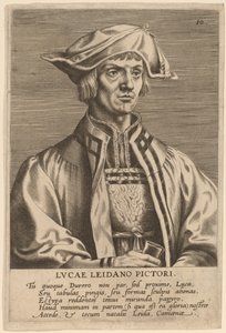 Lucas van Leyden door Hieronymus Wierix