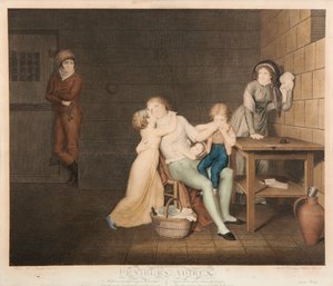 Het Pijnlijke Afscheid door Hilaire (1769 1840) (after) Ledru