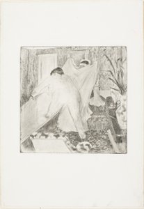 Het bad verlaten door Hilaire Germain Edgar Degas