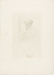 De graveur Joseph Tourny door Hilaire Germain Edgar Degas