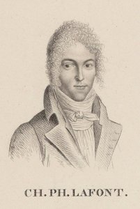 Portret van de violist en componist Charles Philippe Lafont 1781-1839 door Hilaire Ledru