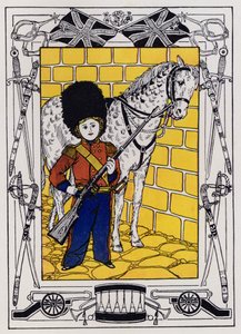 De Jonge Rekruut (kleur litho)