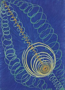 Groep I, Oerchaos, Nr. 16, uit The WU/Rose Series door Hilma af Klint