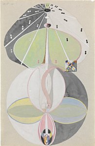 Boom van Kennis, nr. 5, 1915 door Hilma af Klint