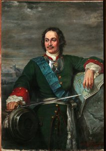 Portret van Peter de Grote door Hippolyte Delaroche